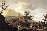 WOUWERMAN, Philips, Stag Hunt in a River iut7